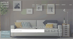 Desktop Screenshot of natalieclarke.com